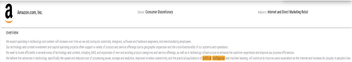 from Amazon’s most recent 10-K from last week