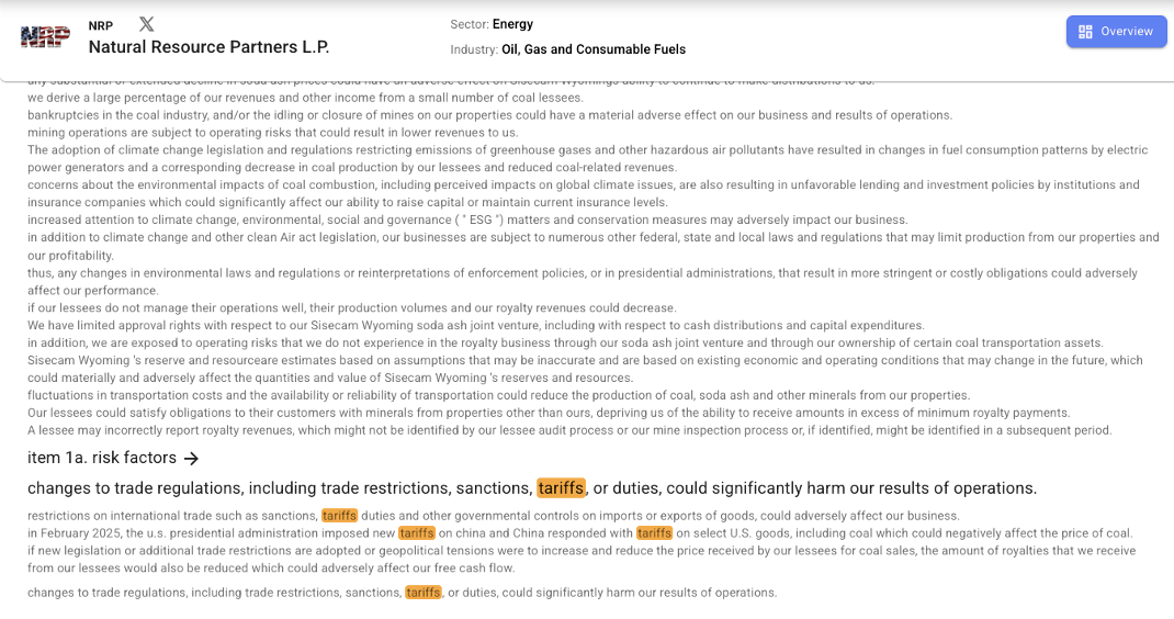 Natural Resource Partners ($NRP)